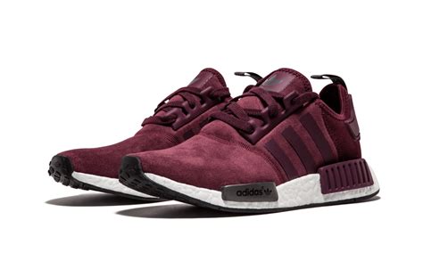 women adidas nmd r1 maroon.